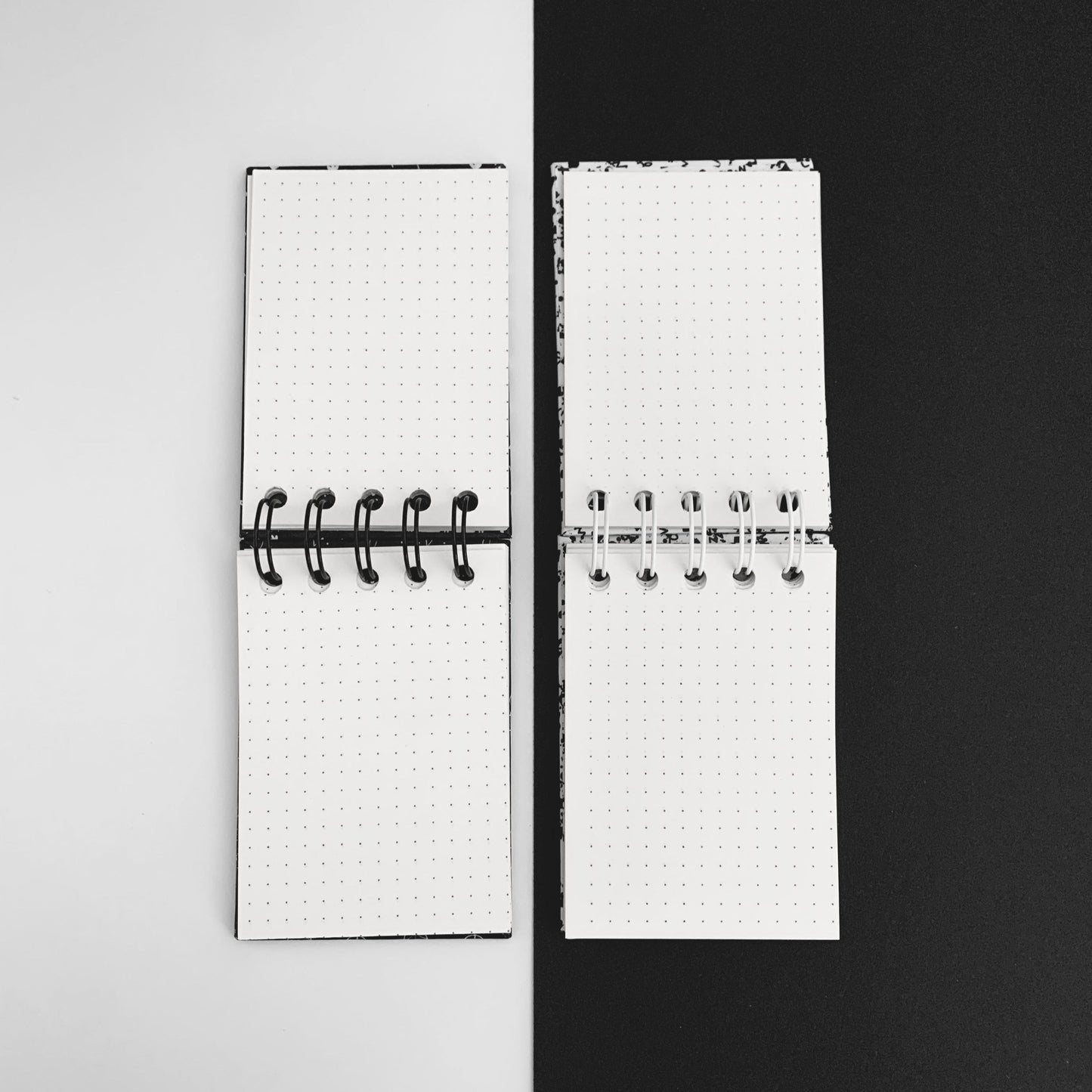 Mini Journal - Black and white